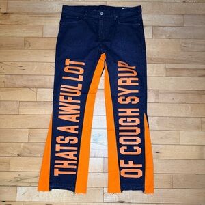 That’s a Awful Lot of Cough Syrup Denim ALOCS Flared Pants Men’s 38/32